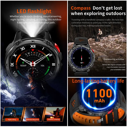 T-Rex 3 Ultra Smartwatch – GPS Military Sports Watch