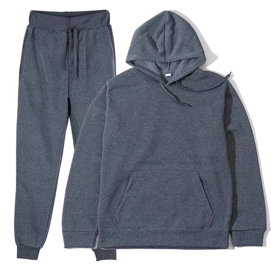 Unisex Hoodie & Sweatpants Sports Set