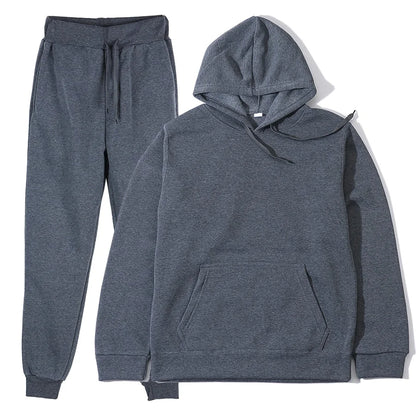 Unisex Hoodie & Sweatpants Sports Set