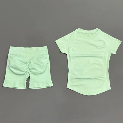 Seamless Workout Set for Women – Gym & Running Wear