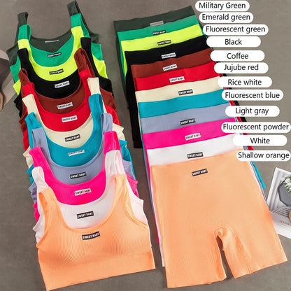 Women’s Yoga Bra & High Waist Leggings Set