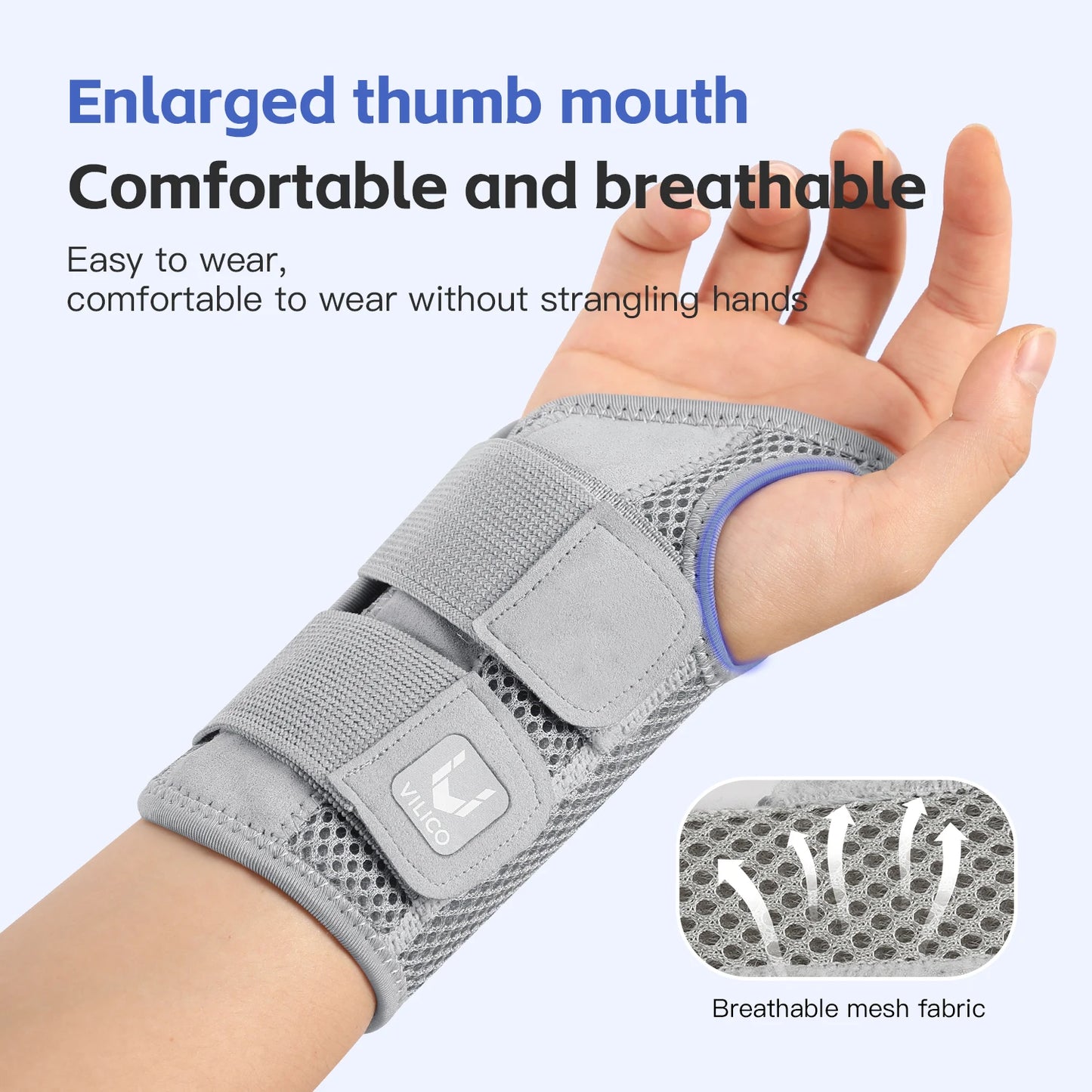 Adjustable Wrist & Thumb Support Brace – Pain Relief Strap