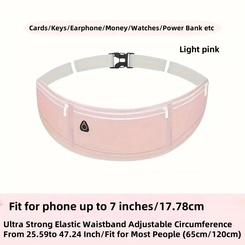 Cycling & Running Waist Pack – Slim Waterproof Storage Bag