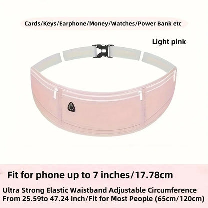 Cycling & Running Waist Pack – Slim Waterproof Storage Bag