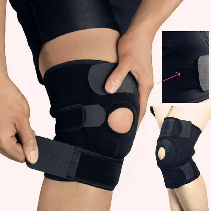 Elastic Compression Knee Pads – Basketball & Cycling Gear
