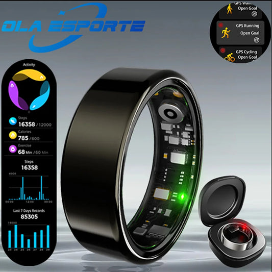 5ATM Smart Ring – Health Monitoring for Men & Women