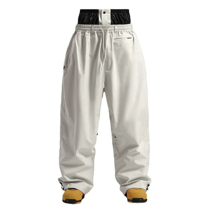 Gsou Snow Unisex Ski Pants – Waterproof Snowboard Cargo Trousers