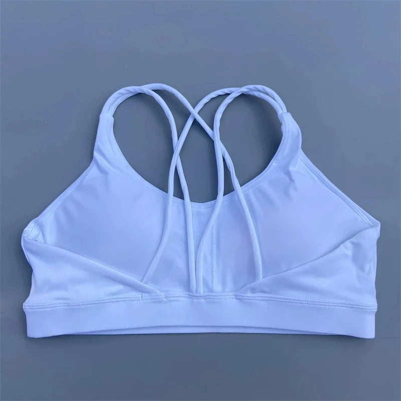 Women’s Padded Sports Bra – High Support Yoga & Gym Top