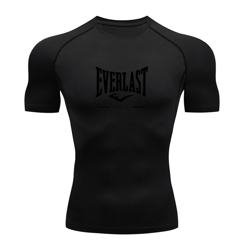 Men’s Workout T-Shirt – Compression Sportswear Training Top