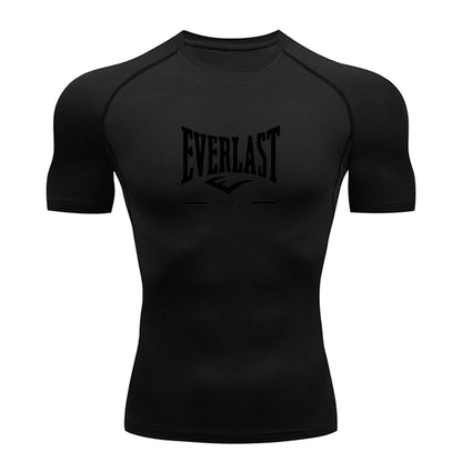 Men’s Workout T-Shirt – Compression Sportswear Training Top