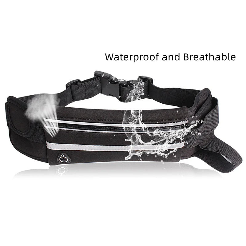 Running Waist Bag – Waterproof Gym & Cycling Fanny Pack UNISEX
