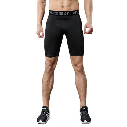 Men’s Bodybuilding Gym Shorts – Compression Workout Shorts