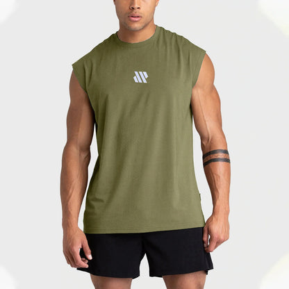 Men’s Sleeveless Gym Vest – Quick-Dry Fitness Training Shirt