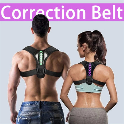 Adjustable Posture Corrector – Spine & Shoulder Support Strap
