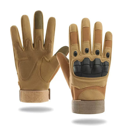Full Finger Moto Gloves – Touchscreen & Breathable Design