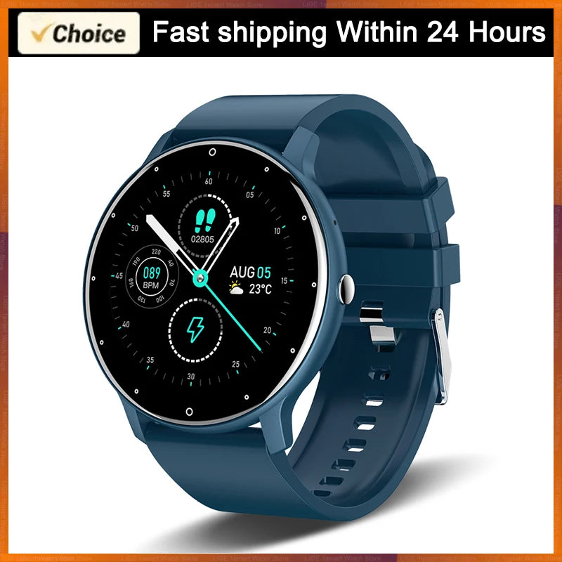 LIGE 2026 Smart Watch – Waterproof Fitness & Heart Rate Tracker