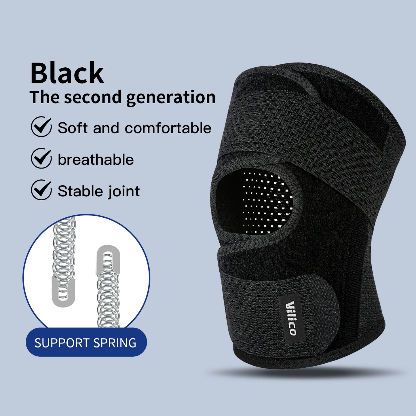Sports Knee Support Pads – Compression Joint Protection Gear