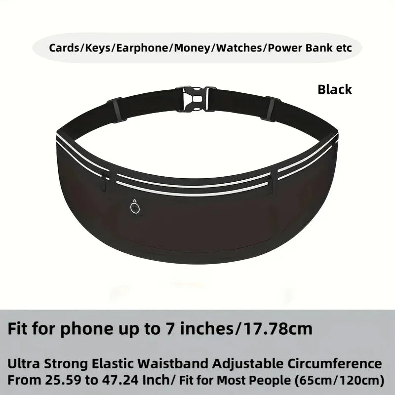 Cycling & Running Waist Pack – Slim Waterproof Storage Bag