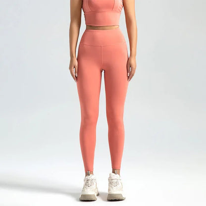 Women’s Y2K Seamless Yoga Leggings – High Waist Booty Lift Gym Pants