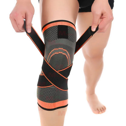 Athletic Knee Compression Bandage – Sports Injury Protection
