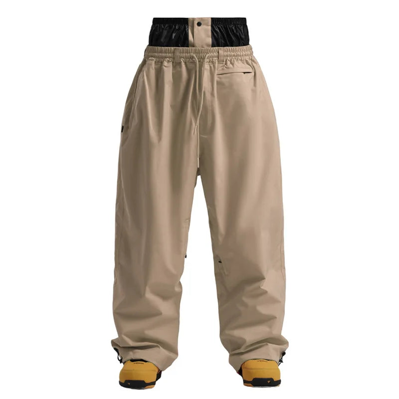 Gsou Snow Unisex Ski Pants – Waterproof Snowboard Cargo Trousers