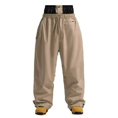 Gsou Snow Unisex Ski Pants – Waterproof Snowboard Cargo Trousers