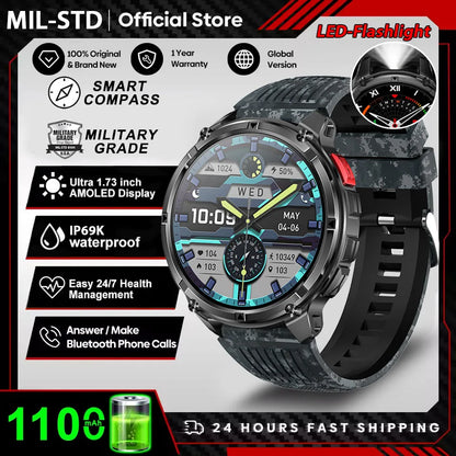 T-Rex 3 Ultra Smartwatch – GPS Military Sports Watch