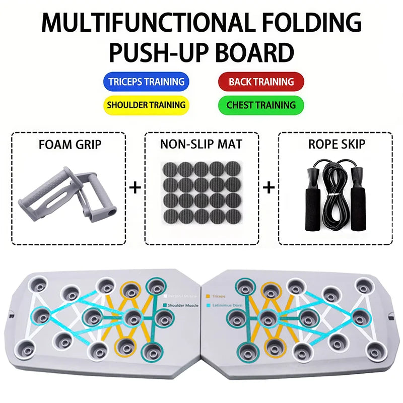 Full Body Push-Up Trainer – Chest, Back & Core Workout Board