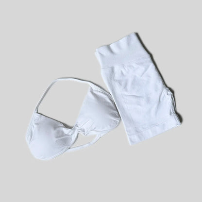 Seamless Fitness Set – High Waist Shorts & Tank Top
