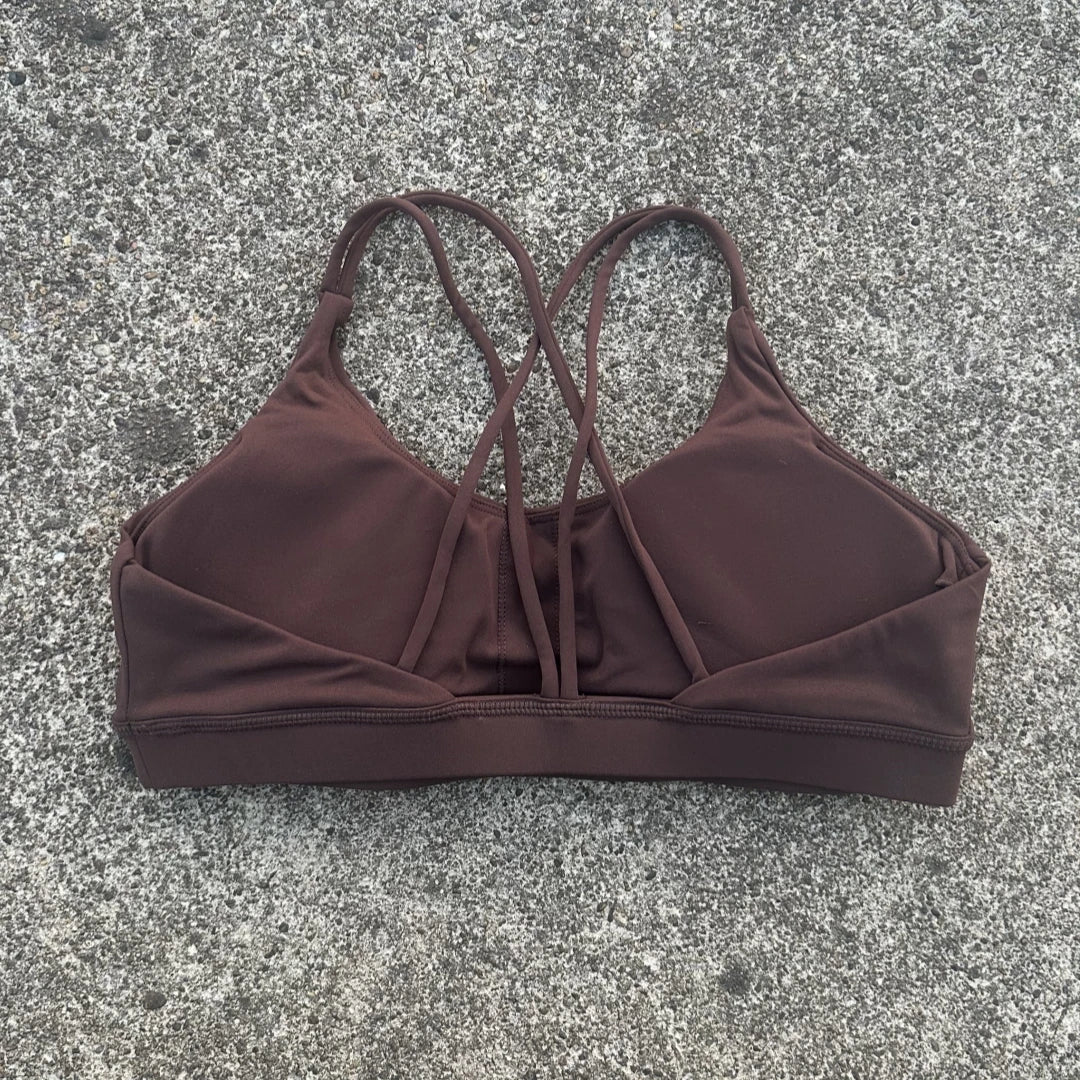 Women’s Padded Sports Bra – High Support Yoga & Gym Top