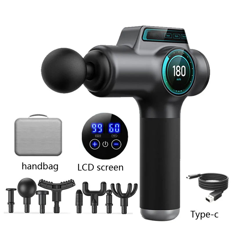 Electric Massage Gun – Full Body Neck & Back Relaxation Device
