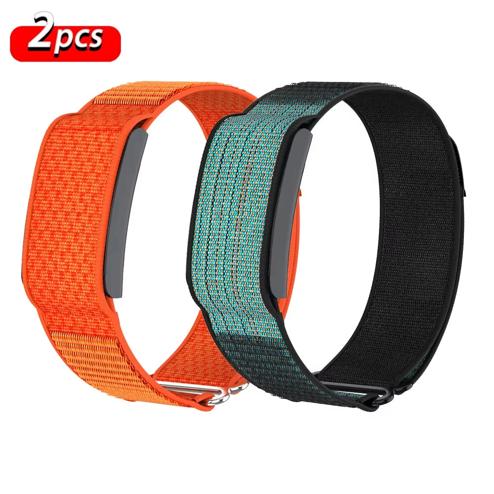 Amazfit Helio Nylon Sport Band – Adjustable Breathable Arm Strap