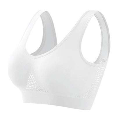 Women’s Yoga Sports Vest – Shockproof Support Gym Bra