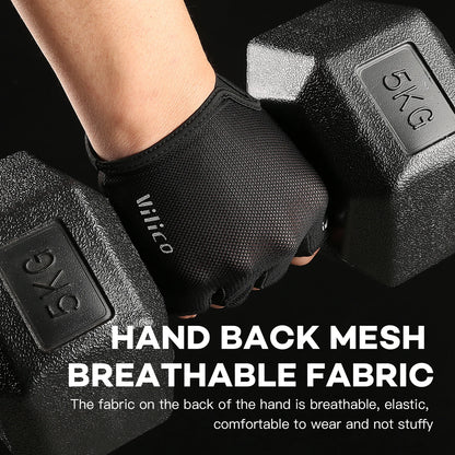 Anti-Slip Fitness Gloves for Gym & Training - UNISEX