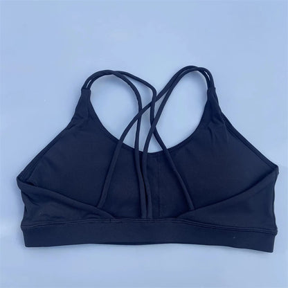 Women’s Padded Sports Bra – High Support Yoga & Gym Top