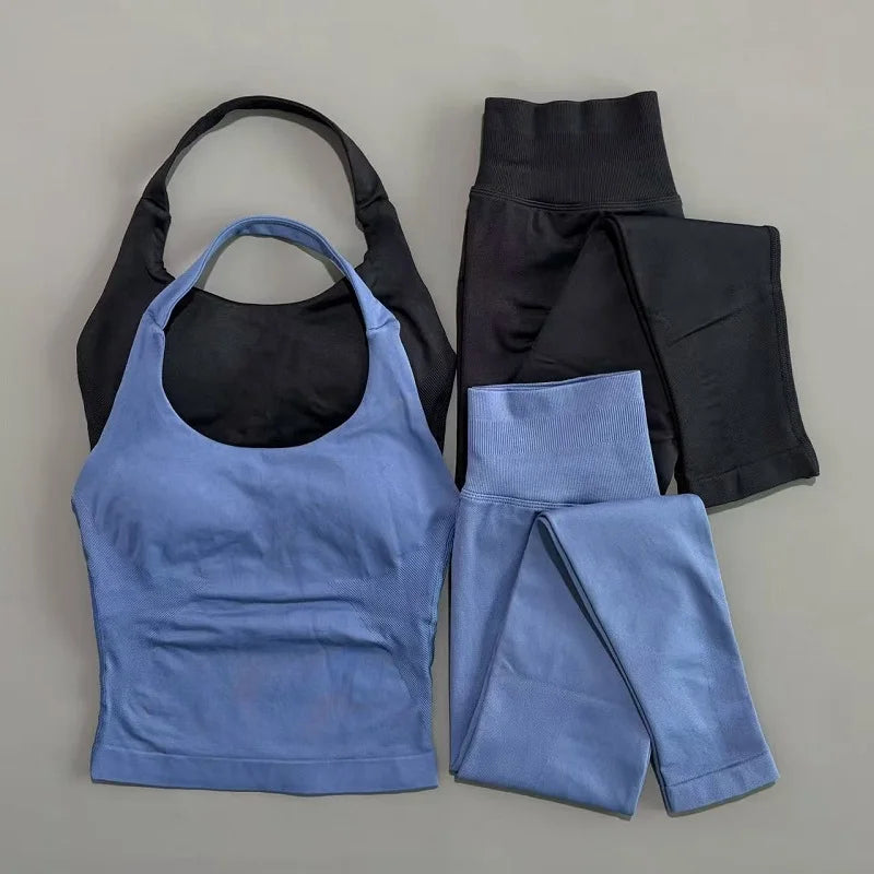 Breathable Yoga Tracksuit Set for Women (2PC)