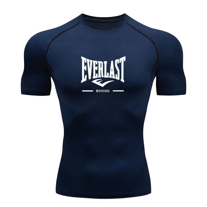 Men’s Workout T-Shirt – Compression Sportswear Training Top