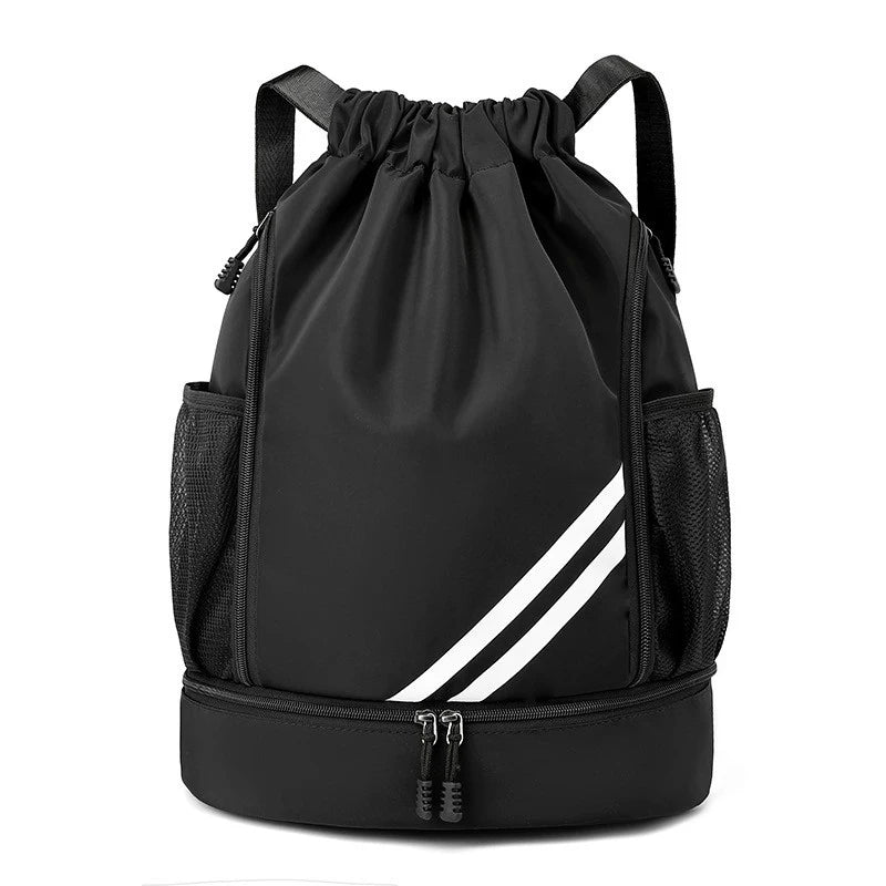 Drawstring Sports Backpack – Gym & Football Carry Bag
