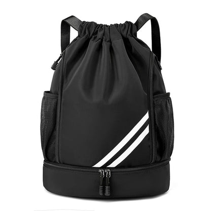 Drawstring Sports Backpack – Gym & Football Carry Bag