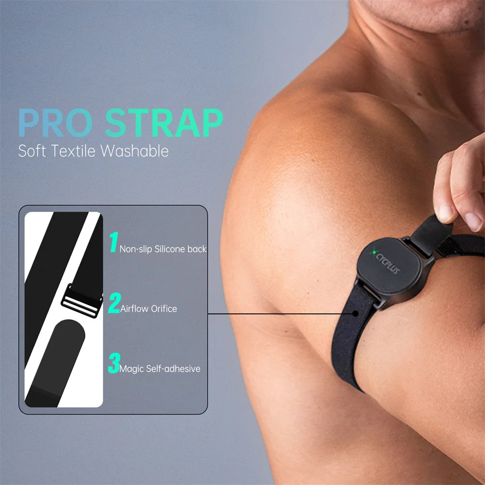 CYCPLUS Heart Rate Armband – Bluetooth & ANT+ Fitness Monitor