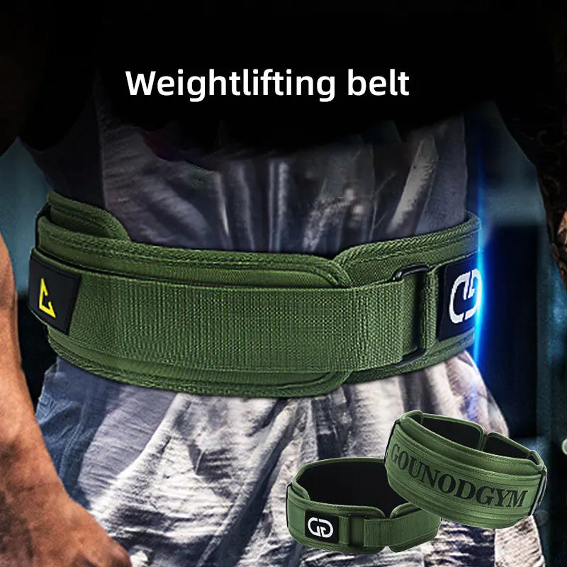 Powerlifting Waist Belt – Gym Squat Support Gear