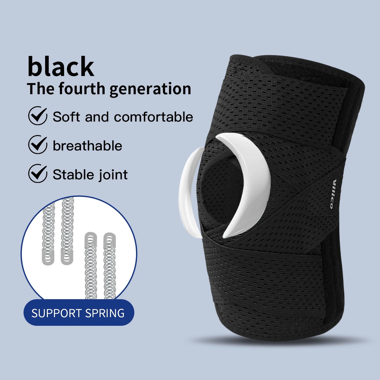 Sports Knee Support Pads – Compression Joint Protection Gear