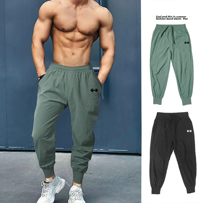 Men’s Gym Jogger Pants – Quick Dry Loose Fit Training Pants