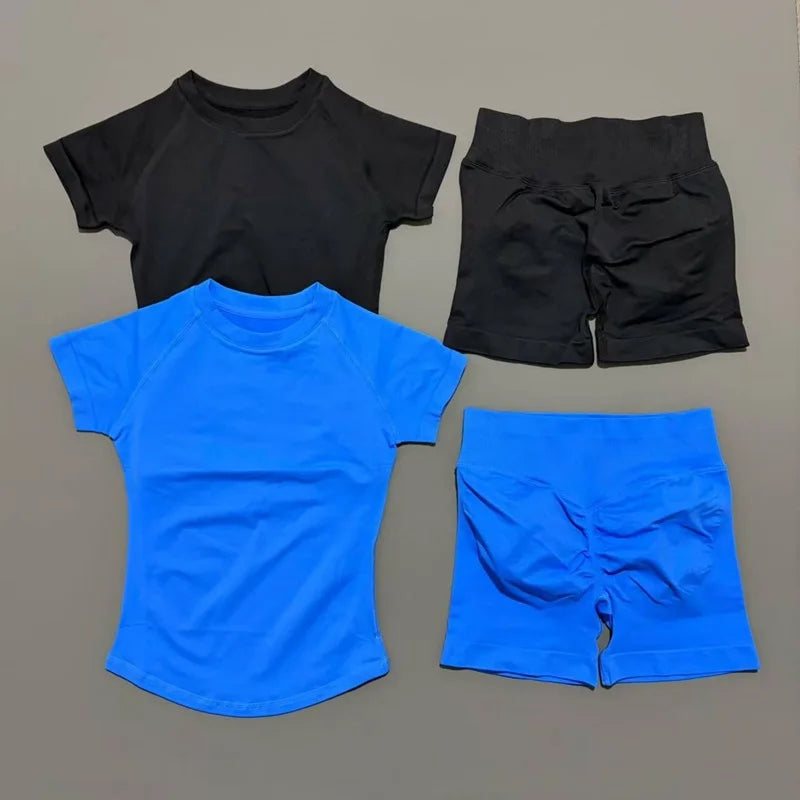 Seamless Workout Set for Women – Gym & Running Wear