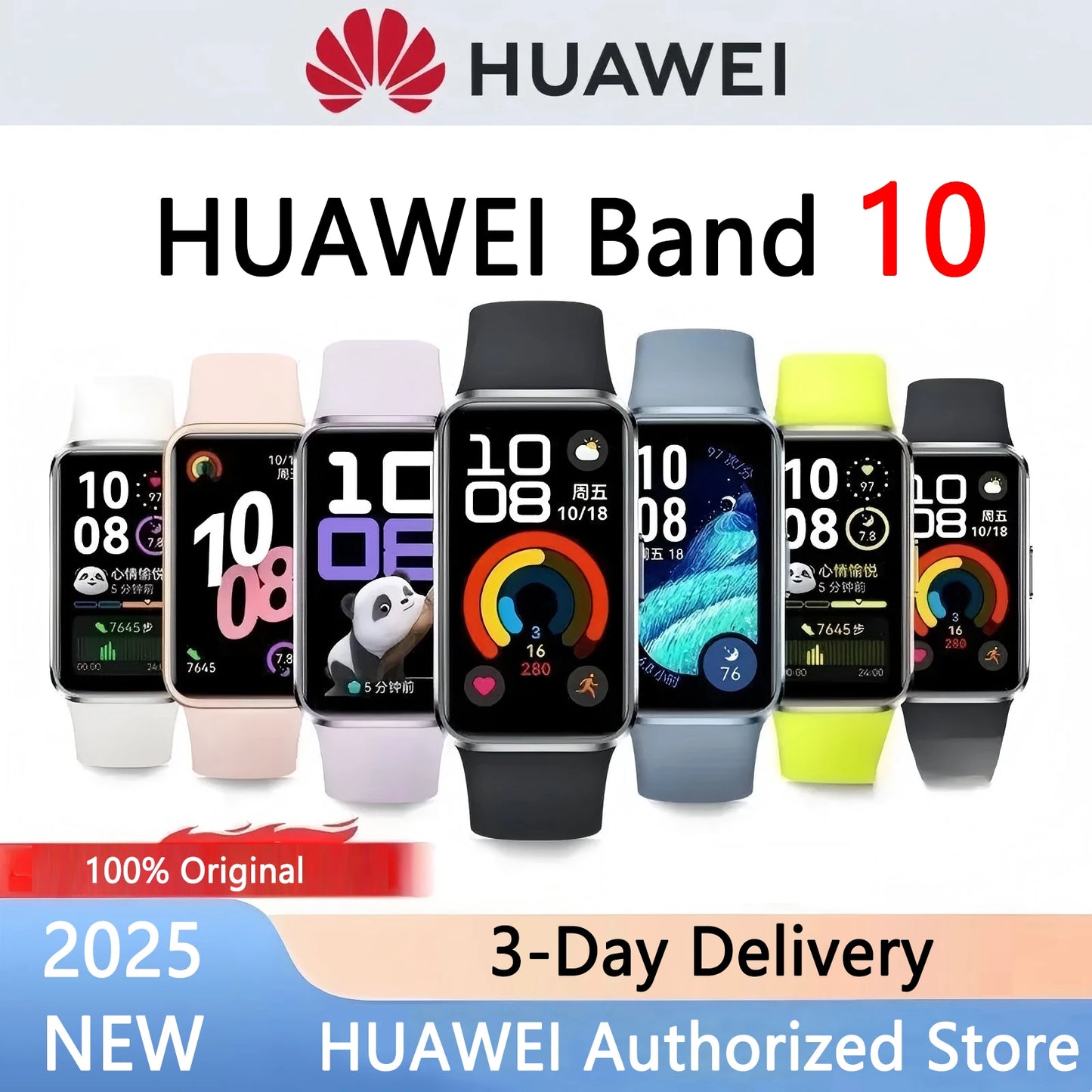 HUAWEI Band 10 Fitness Tracker – Sleep & Health Monitor Watch