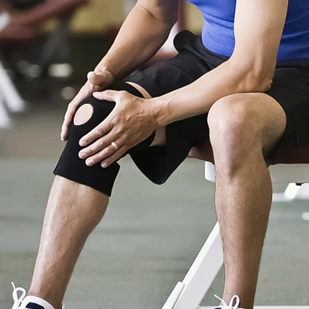 Elastic Compression Knee Pads – Basketball & Cycling Gear