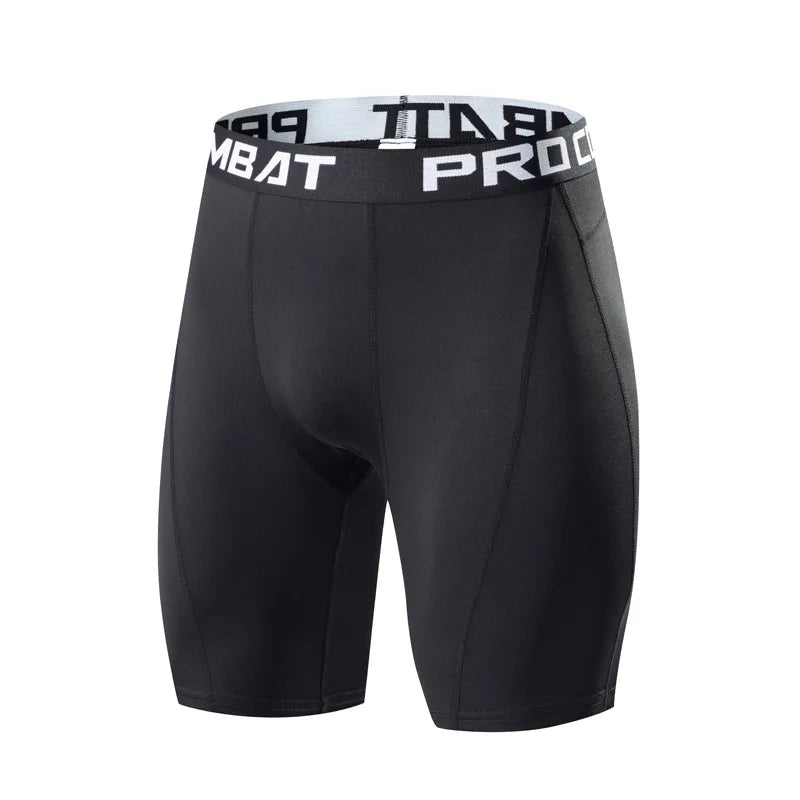 Men’s Bodybuilding Gym Shorts – Compression Workout Shorts