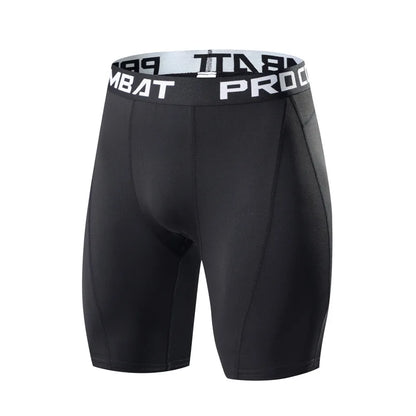 Men’s Bodybuilding Gym Shorts – Compression Workout Shorts