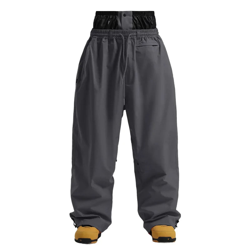 Gsou Snow Unisex Ski Pants – Waterproof Snowboard Cargo Trousers