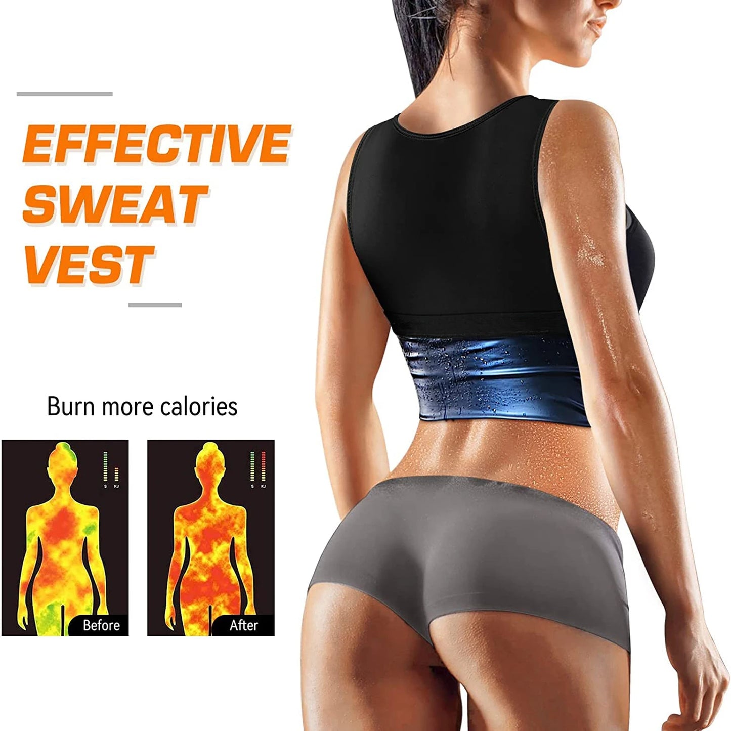 Sauna Workout Shirt – Women’s Body Shaping Gear